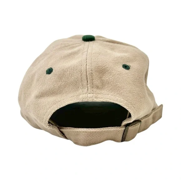 Y2K Vintage Green Tan Brown 2003 Sergeant Major Marine Corps Adjustable Hat Cap - Picture 6 of 8